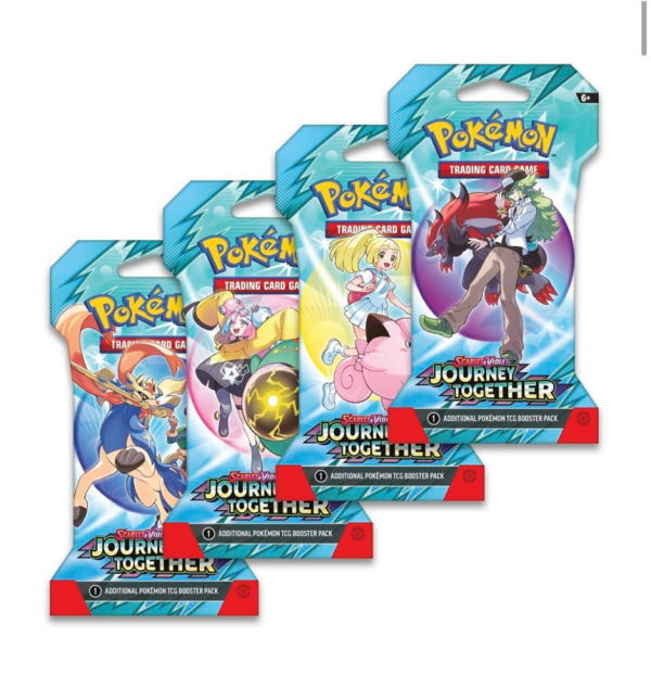 TCG: Scarlet & Violet—Journey Together expansion(10 Cards)